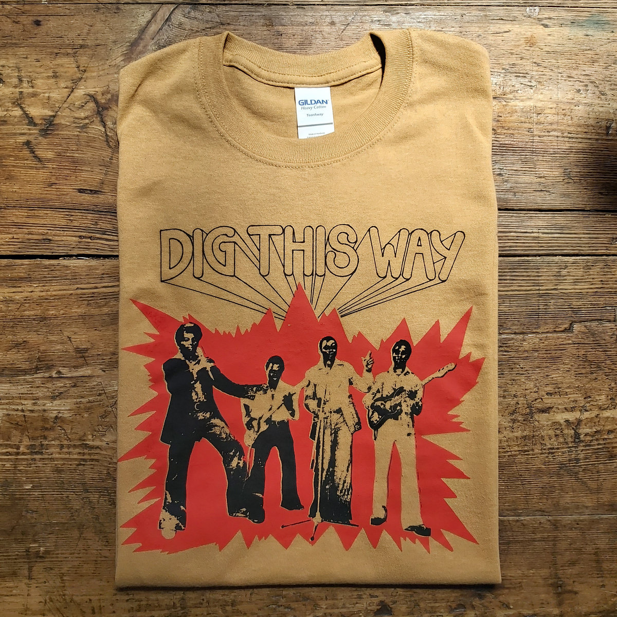 T-Shirt Dig This Way Records - Silkscreen Print | Dig This Way Records