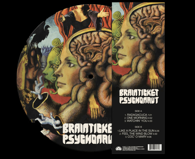 BräinTicket Psychedelic レコード 1972年 BräinTicket Psychedelic