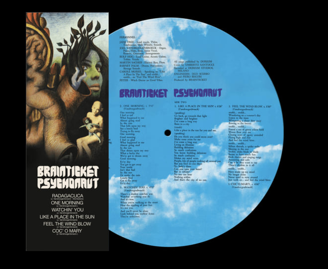 BräinTicket Psychedelic レコード 1972年 Mark Lager's Summer Vinyl: Brainticket – Psychonaut (1972