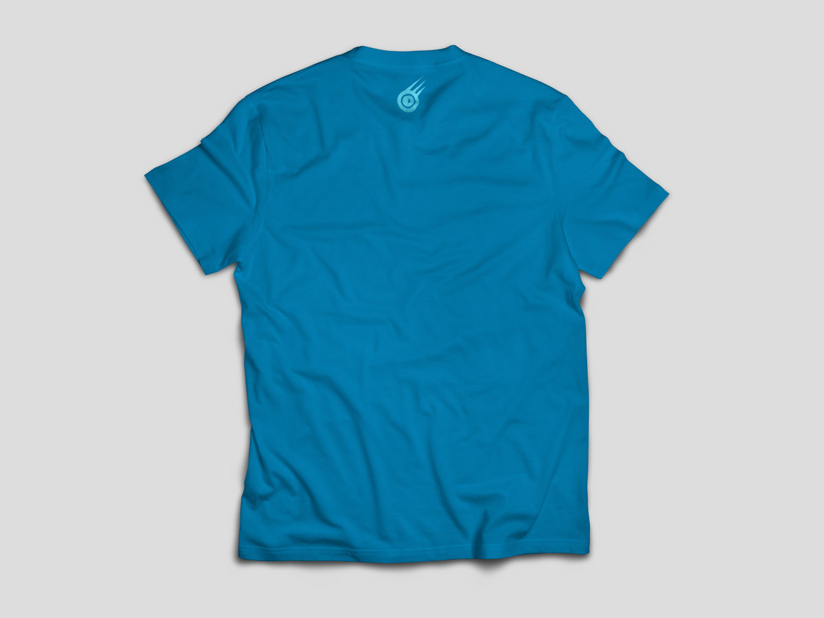 Limited edition electric blue logo Tshirt The Comet Is Coming