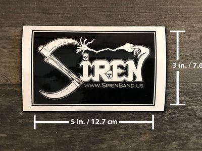 Siren Logo Vinyl Stickers (2 pack) main photo