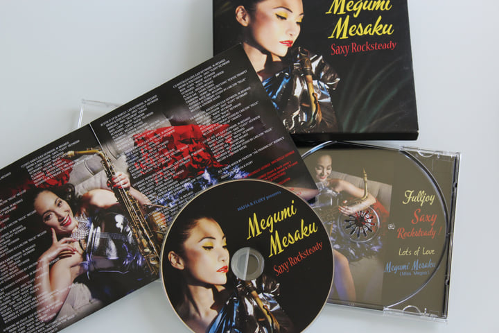 SAXY ROCKSTEADY (CD) | MEGUMI MESAKU | MEGUMI MESAKU (Miss Megoo)