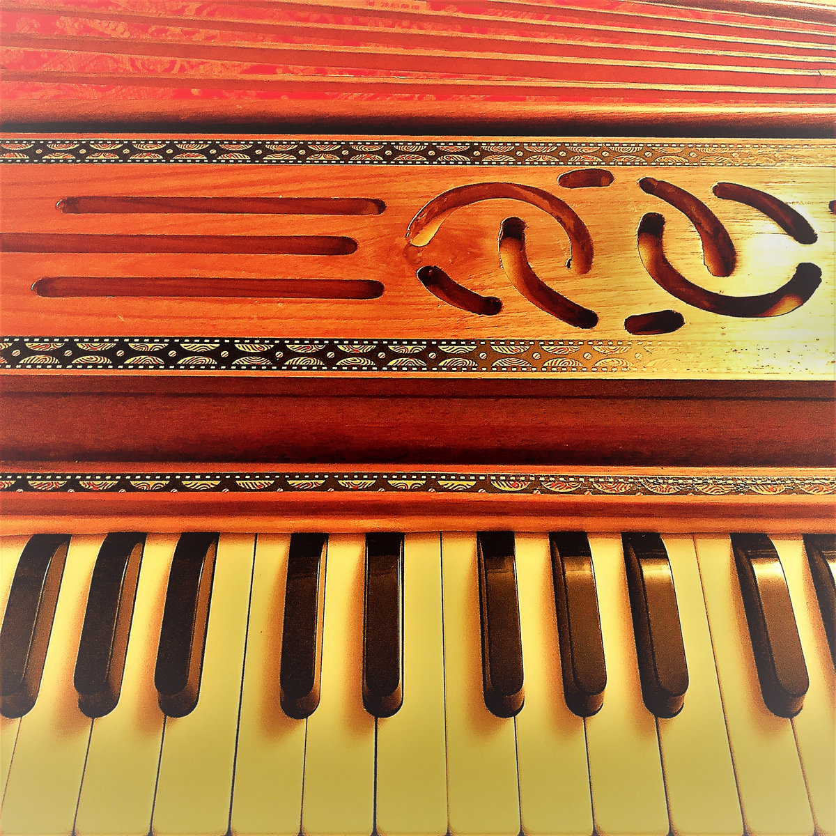 The Wayfaring Stranger (1917) Harmonium Cover Indian Classical Music Ornaments H2M10 H2M10