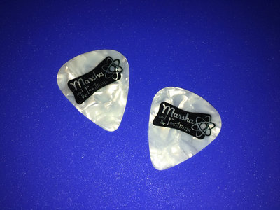 Set of 3 Marsha and the Positrons Guitar Picks + Free Download of "Explore the World" main photo