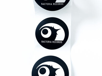 Bacteria 3x3 Vinyl Sticker with brand name main photo