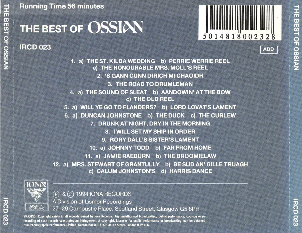 The Best Of 1994 05 15 Full Album Ossian Guy Segers