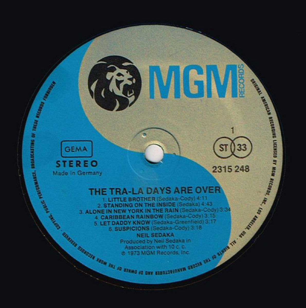 TraLa Days Are Over [Bandcamp Version] 10cc with Neil Sedaka