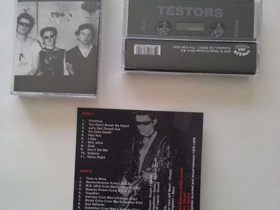 Testors "Best Of" Cassette Tape -22 tracks of original Testors recordings-Rare Burger Records main photo
