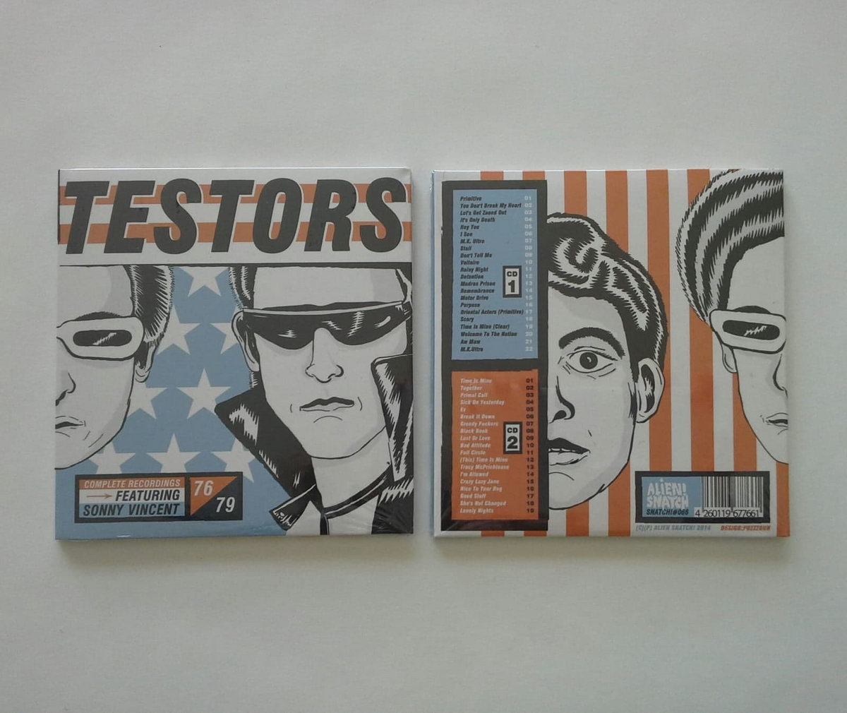 Testors Recordings 19761979" Sonny Vincent/Testors