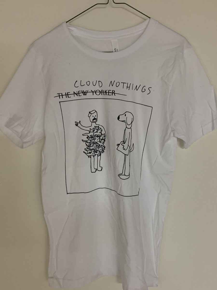New Yorker Tee White Cloud Nothings