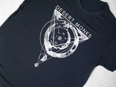 "Eight Moons Below the Desert" Dark Grey T-shirt main photo