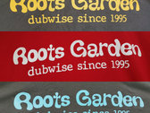 Roots Garden 'dubwise since 1995' T-shirts , Hand screen printed (various colours/fair trade) photo 