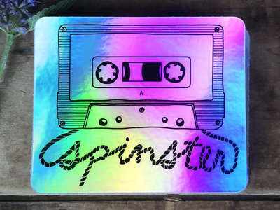 SPINSTER Cassette Holographic Sticker main photo