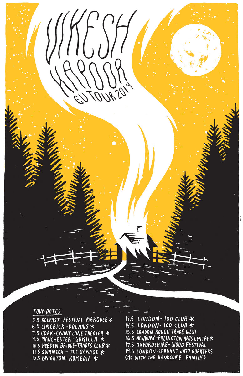European Tour Poster | Vikesh Kapoor