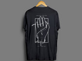 Here For A Long Time Tarot Tee - Black photo 