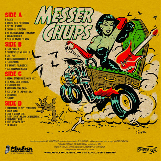 SPOOK-O-RAMA (2 LP edition) | Messer Chups