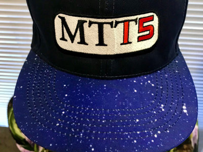 Outer Space Flat Bill, velcro back #15YearsOfMTTS Hat - Navy Blue main photo