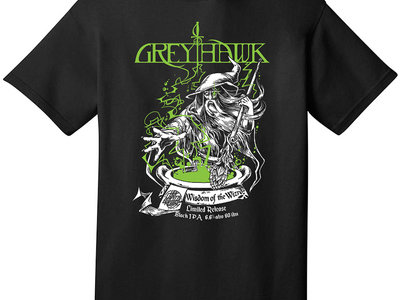 Greyhawk/Hop Capital Brewing Collab T shirt main photo