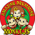 Amazing Drumming Monkeys image