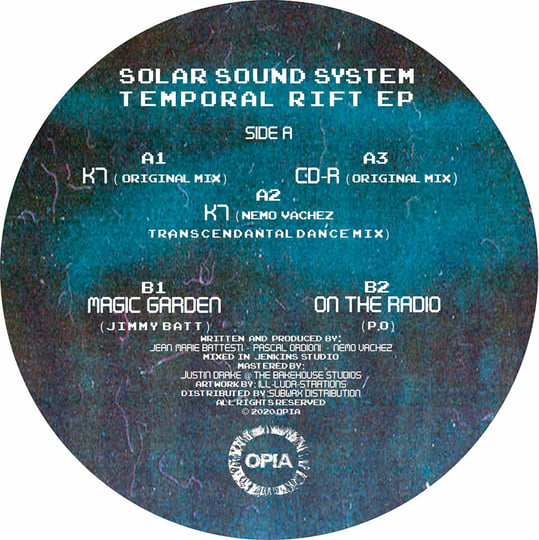 OPIA007 - Temporal Rift EP - Solar Sound System | Lirica Archives