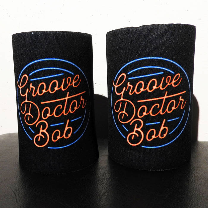 Groove Doctor Bob Stubbie Coolers — official Groove Dr B merchandise