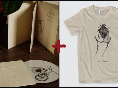 Scattered Sketches CD + "Unease" T-shirt bundle main photo