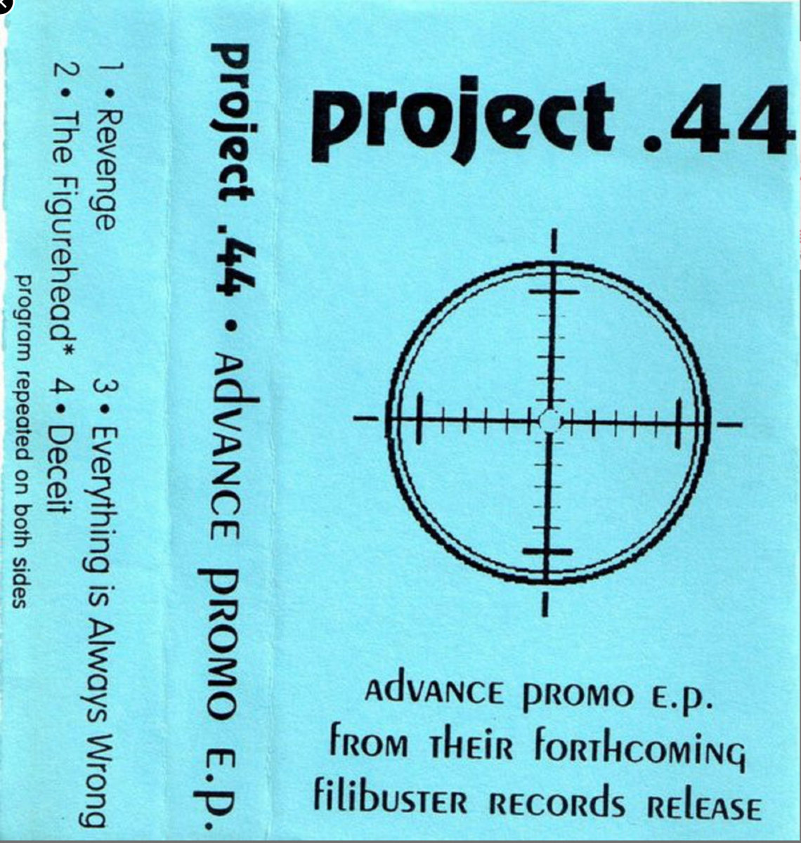 original 4 song EP | project .44