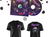 Pack CD Digipack "The Only Thing" + T-Shirt ("PERSEIDE", "ACADEMY", "ALBUM") photo 