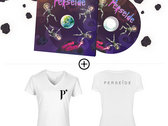 Pack CD Digipack "The Only Thing" + T-Shirt ("PERSEIDE", "ACADEMY", "ALBUM") photo 