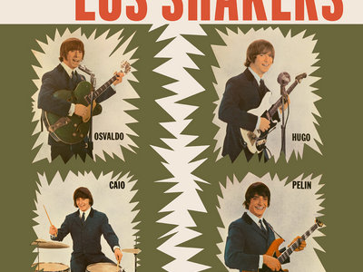 LOS SHAKERS - Los Shakers / Break It All (2LP · Red vinyl) main photo