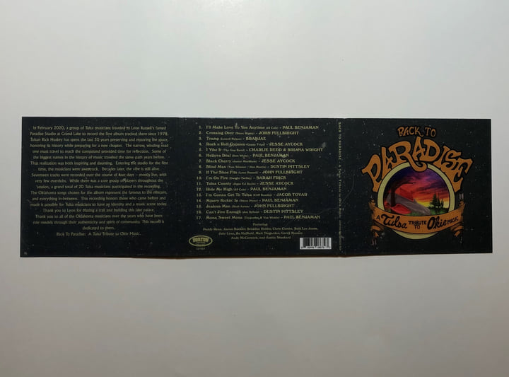 BACK TO PARADISE: A Tulsa Tribute to Okie Music | Various | Horton