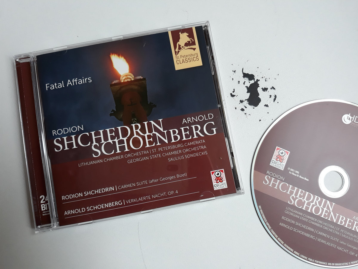 Rodion Shchedrin Carmen Suite After Georges Bizet I Arnold Schoenberg Verklaerte Nacht Op 4 Lithuanian Chamber Orchestra St Petersburg Camerata Georgian State Chamber Orch Sondeckis Cugateclassics