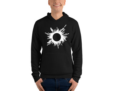 SYSTEM "Black Hole" Pullover Hoody - Black w/White Print main photo