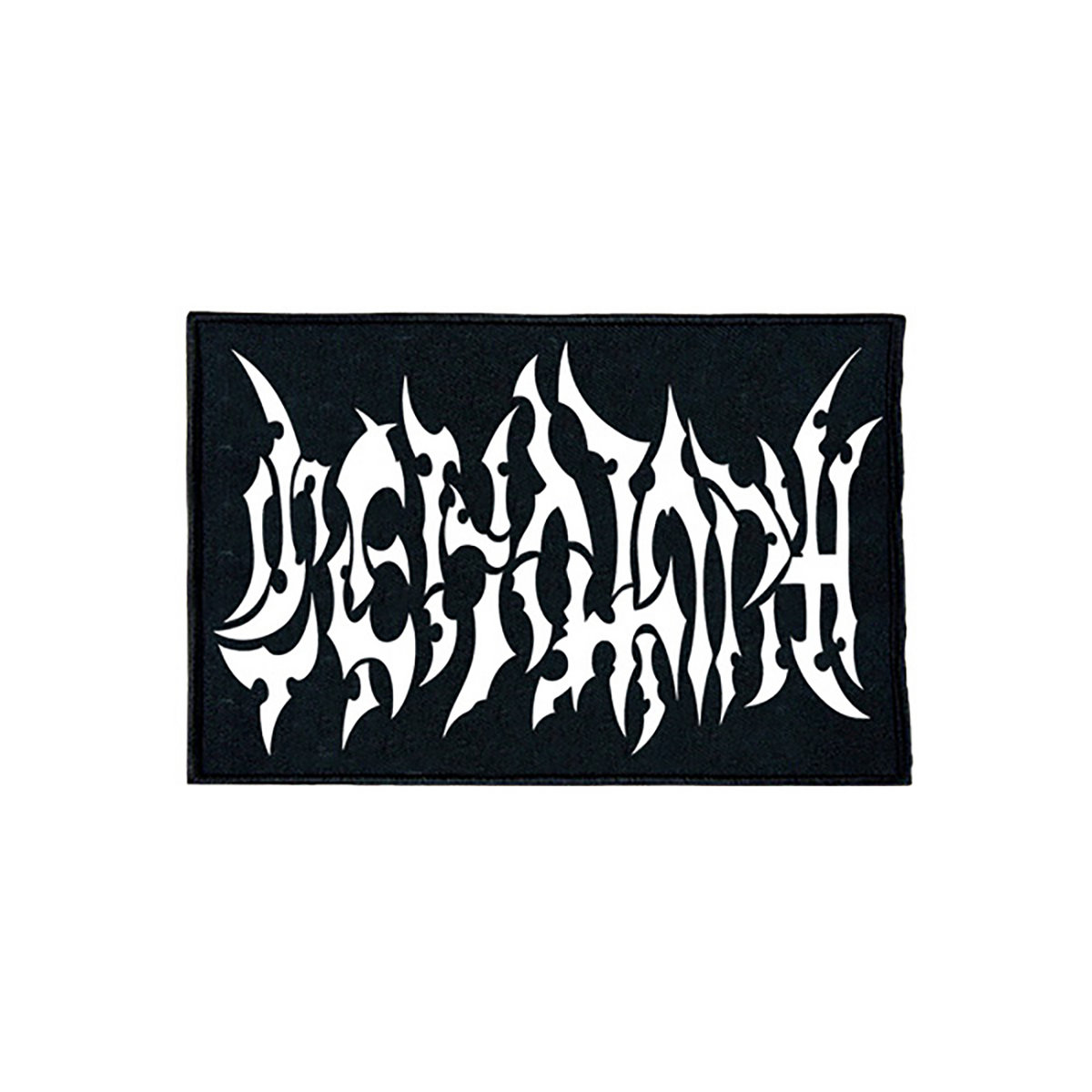 CENOTAPH - Logo PATCH(Embroidered patch with white logo) | cenotaph