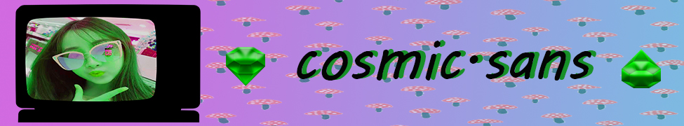 Cosmic Sans — Photo