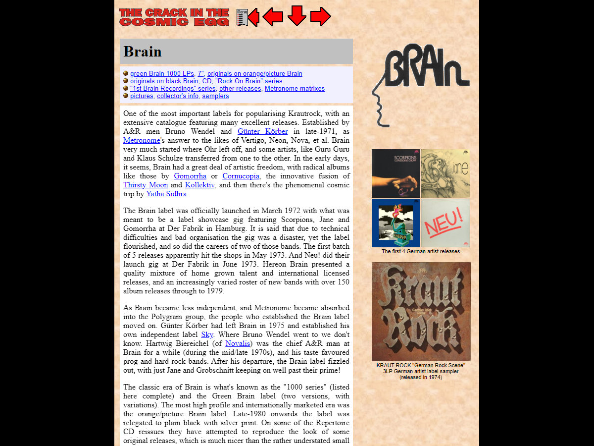 The Crack In The Cosmic Egg (DVD-rom) | Audion