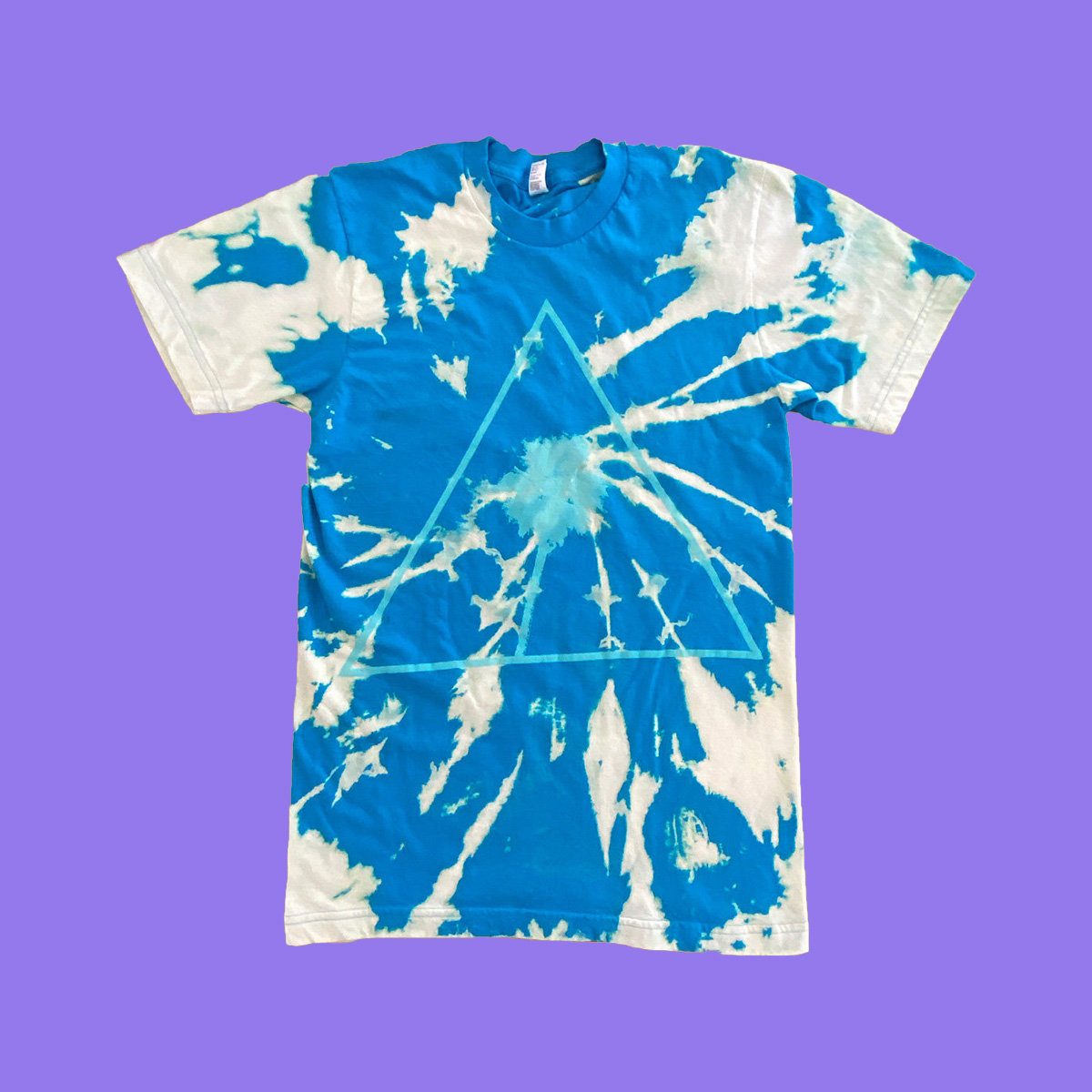Triangle Blue Bleach Tee (S ONLY) | YACHT