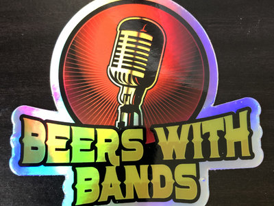Beers With Bands Holographic Sticker Pack main photo