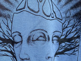 "Two-faced God" Shirt (indigo blue) photo 