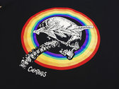 Rainbow Skull T-Shirt (black) photo 