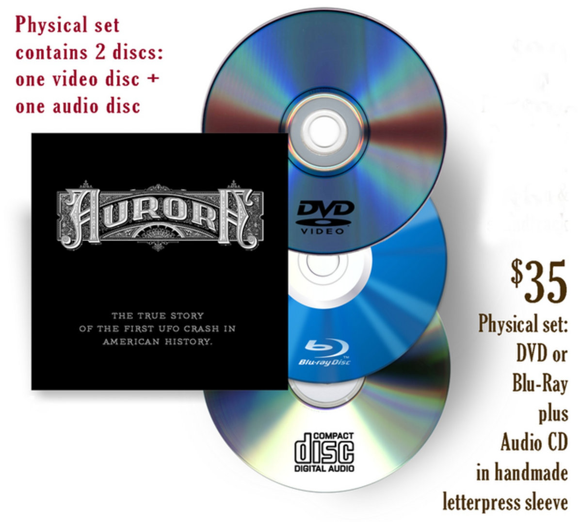 AURORA - DVD+MOVIE SOUNDTRACK | Troy Sterling Nies