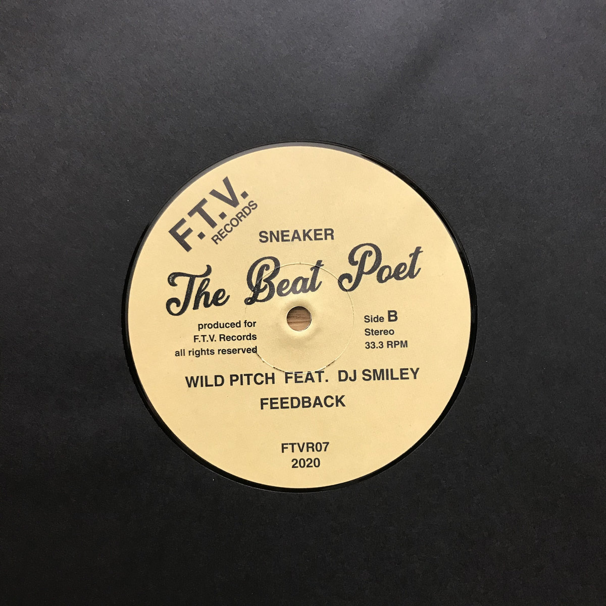 Sneaker The Beat Poet Ep Ftvr07 12 Vinyl F T V Rec Sneaker The Beat Poet Ep Ftvr07 12 Vinyl F T V Rec