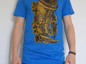 Shirt - 'Midas' (Gold on grey or blue) photo 
