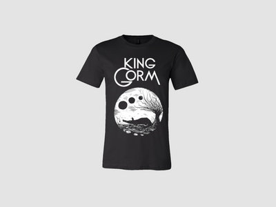 King Gorm Shirt (white on black) main photo