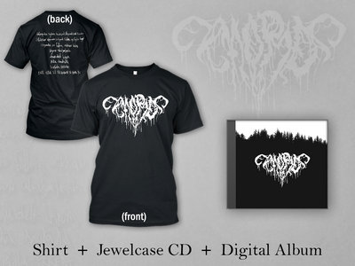 Morð BUNDLE: Black Shirt + Jewelcase CD + Digital Album "Sorg" main photo