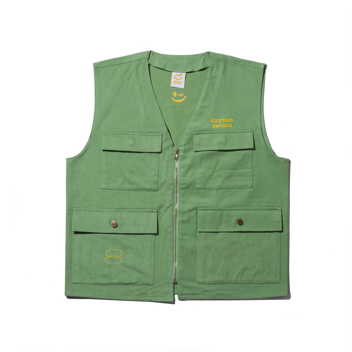 rubber utility gilet jacket