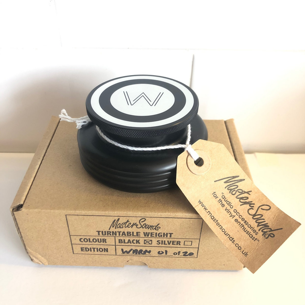 その他 Daupe X Mastersounds Turntable Weight MasterSounds x Warm Ltd Edition Turntable Weights - White | Warm