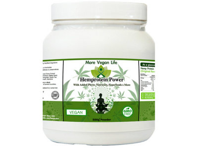 Hemp Protein PLUS+ with 15 Super Foods & Herbs... More Than Just a Vegan Protein. 500gm main photo