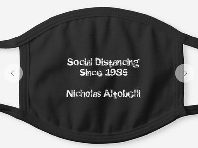 Social Distancing Since 1985 Mask (Black) + L.A. Rain (acoustic) Download main photo