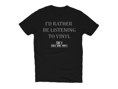 I'd Rather Be Listening To Vinyl Tee main photo